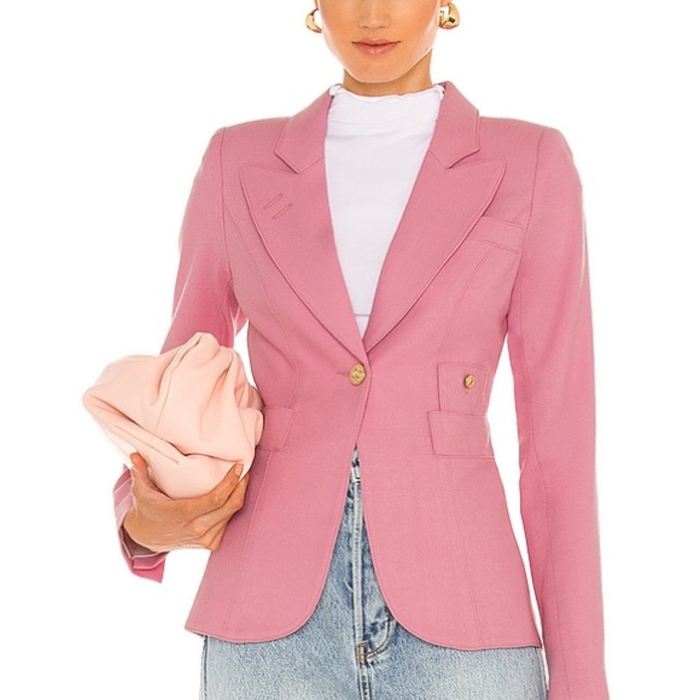 Smythe Duchess blazer in rethink pink size 4